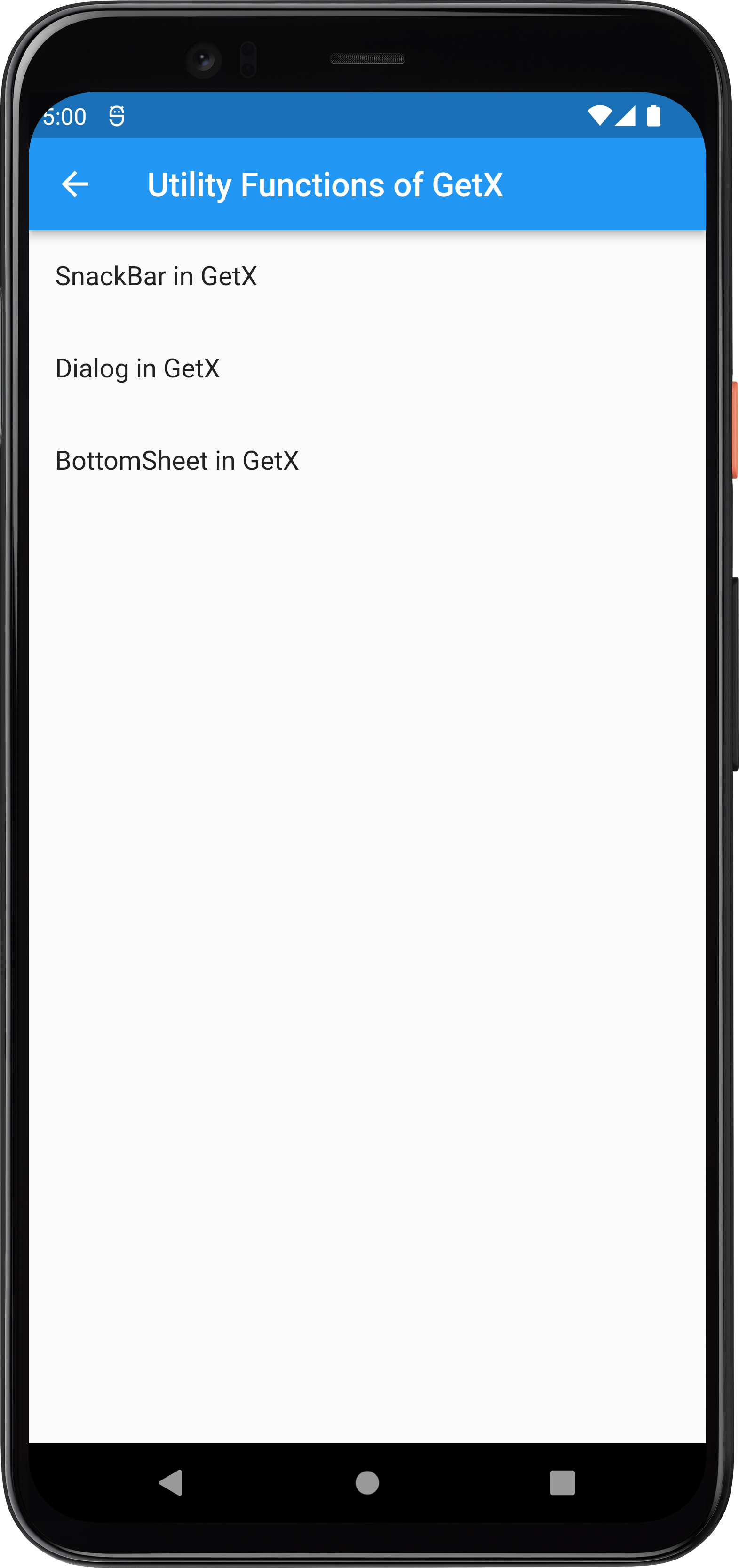 GetX with Flutter