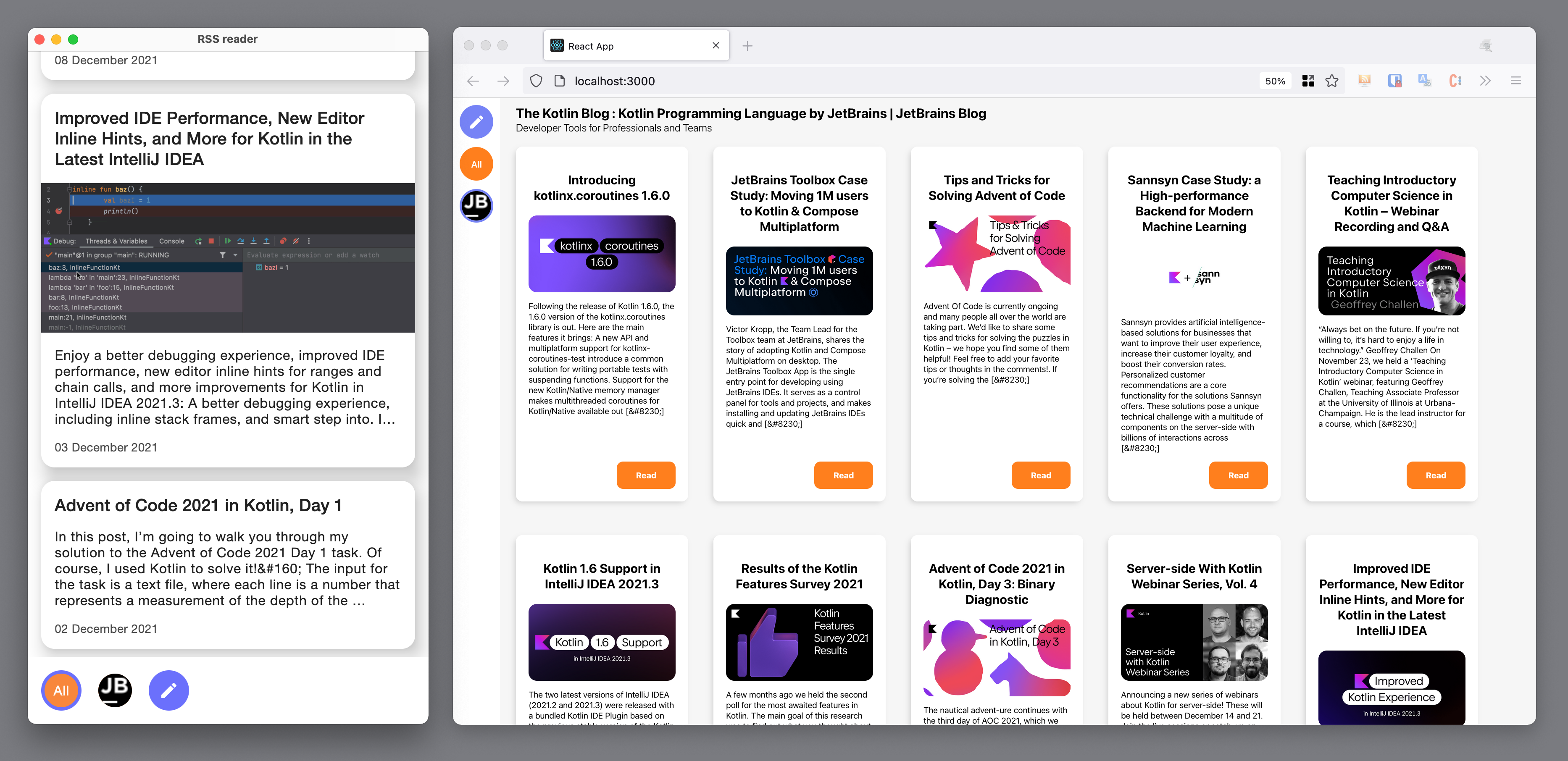 RSS Reader Using KMM RSS Reader Using KMM