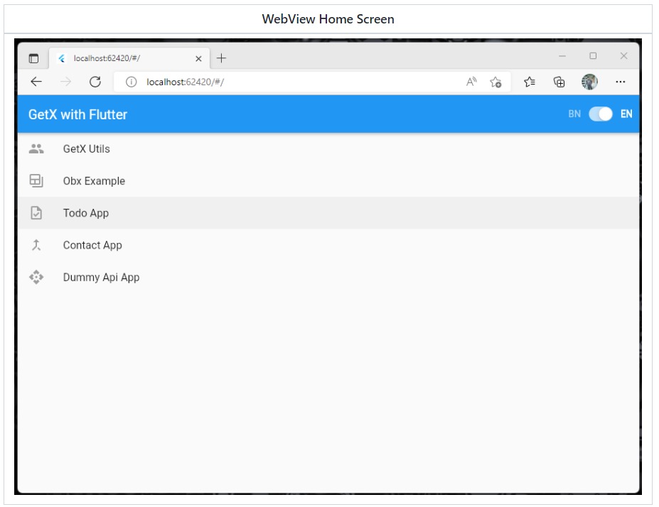 GetX with Flutter