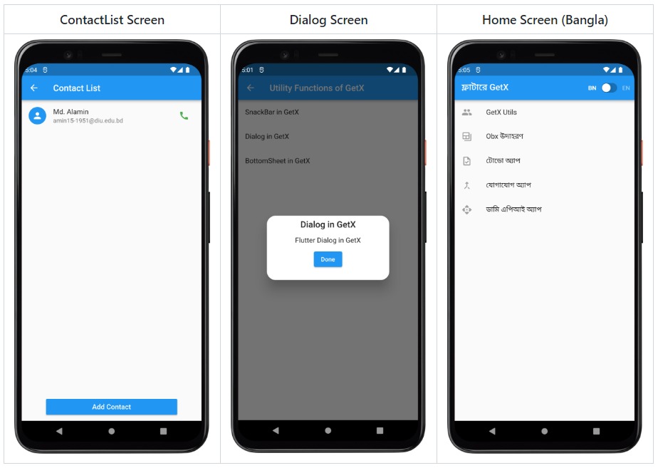 GetX with Flutter