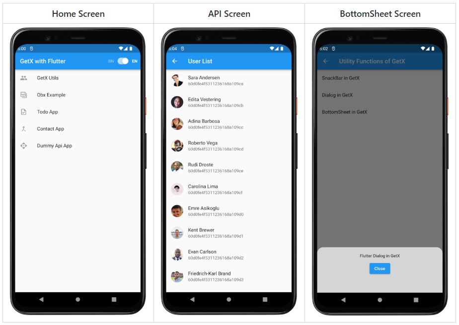 GetX with Flutter