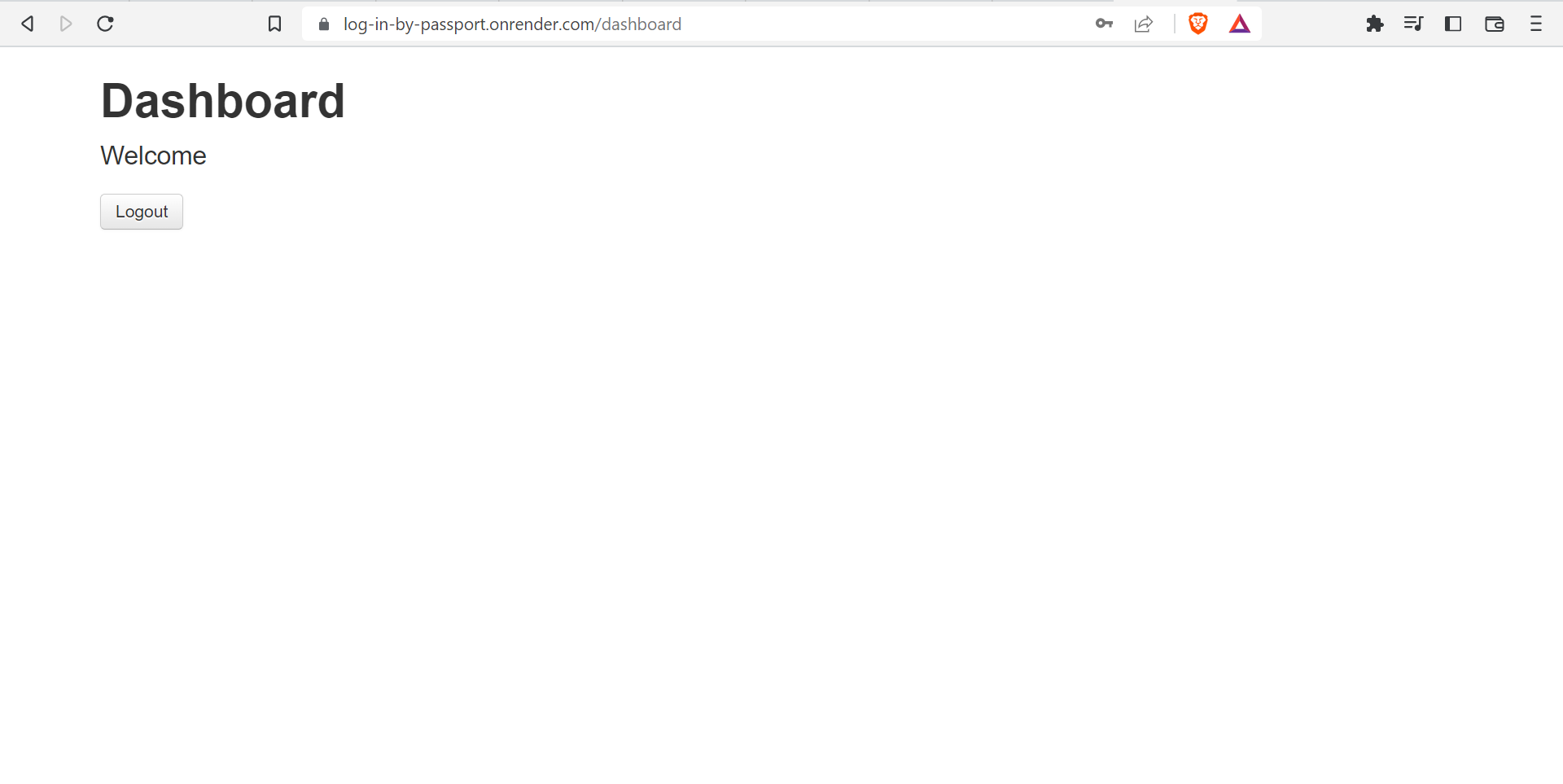 Log In Authentication with Password Verification