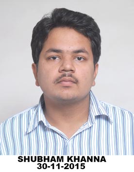SHUBHAM KHANNA
