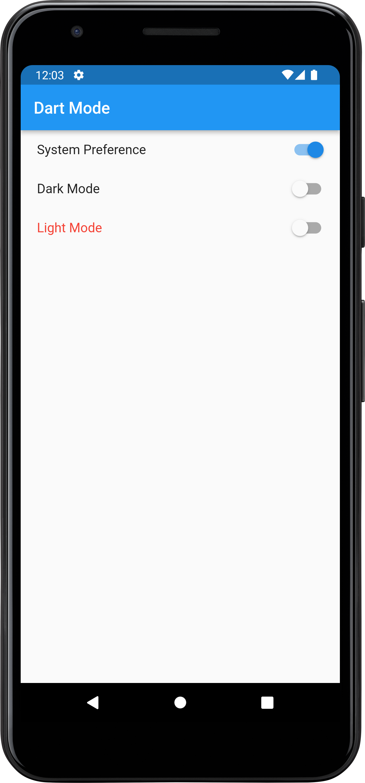 Dark Light Theme