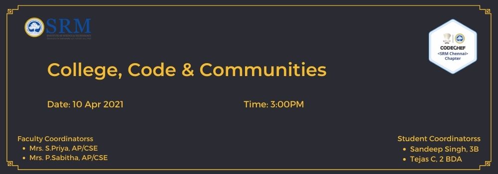 College, Code & Communities