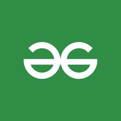 GeeksforGeeks GeeksforGeeks
