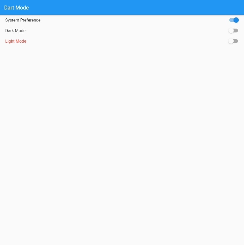 Dark Light Theme