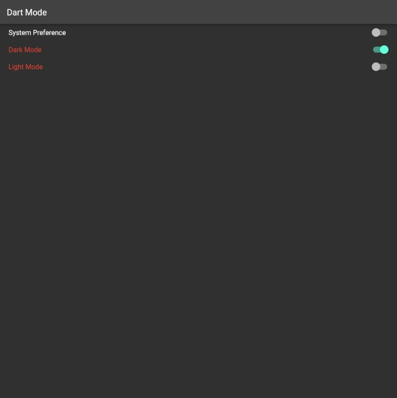 Dark Light Theme