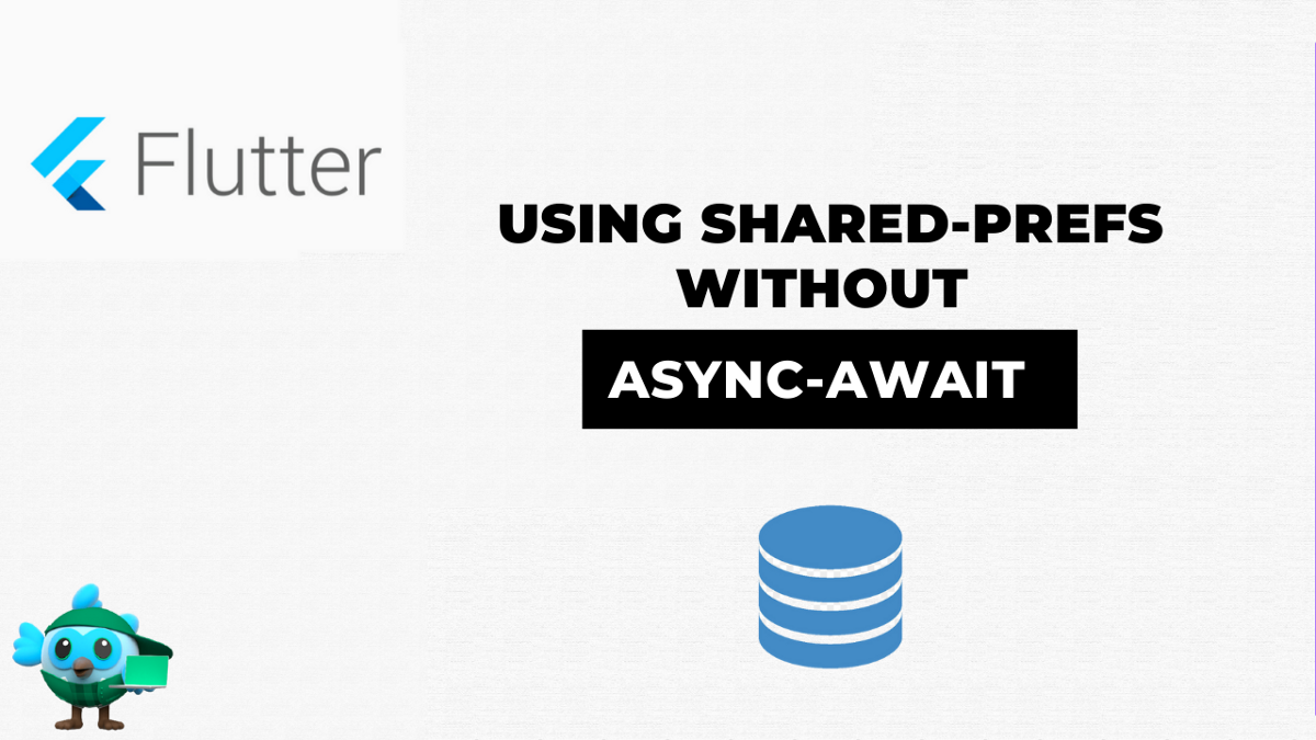Using SharedPrefs without async-await