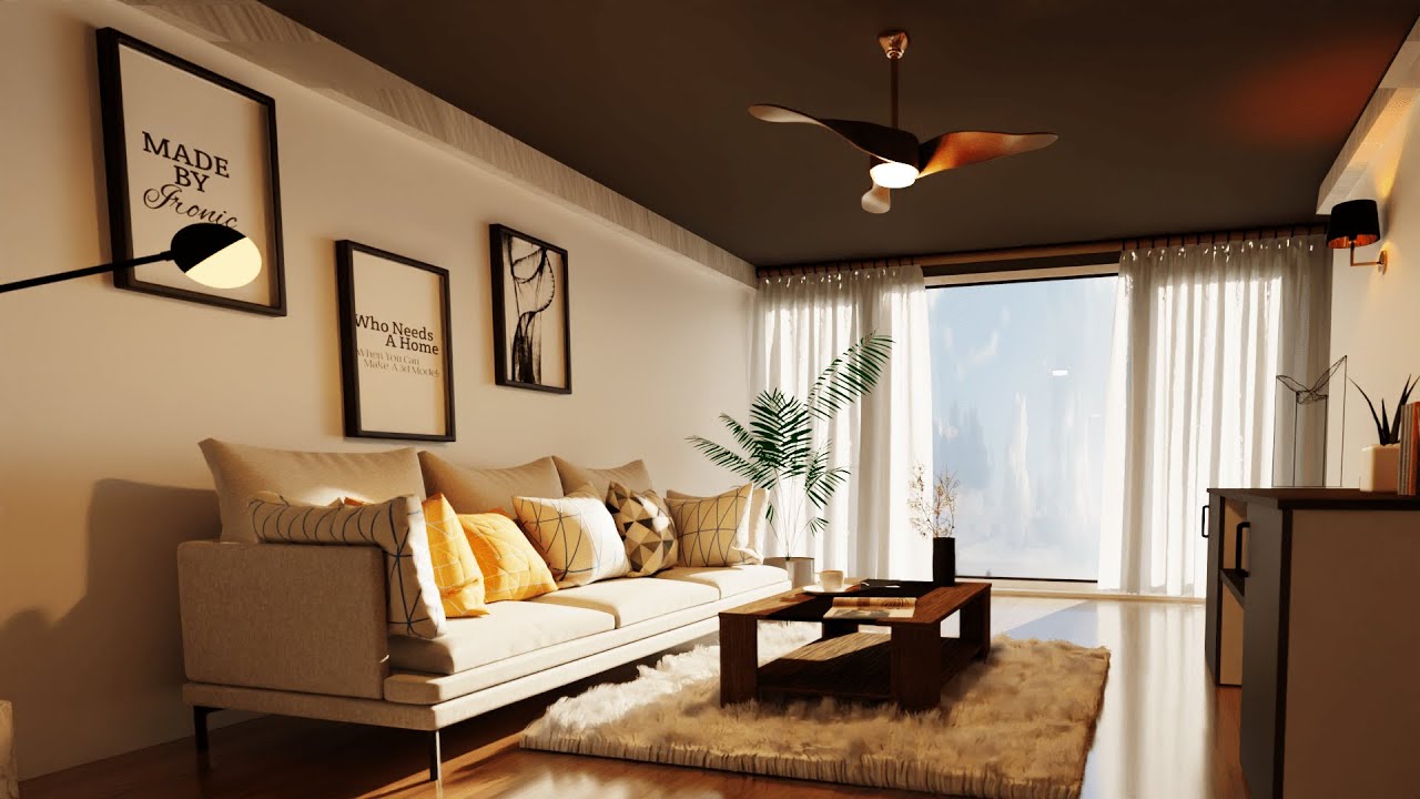 Photorealistic 3d Modelled Interior | 360 Video