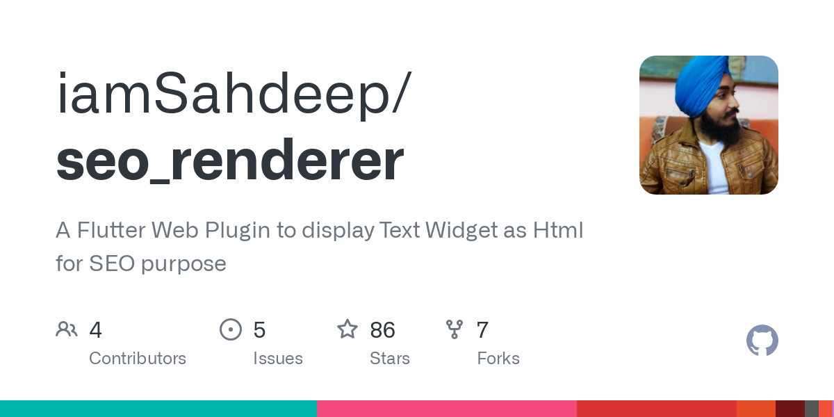 SEO Renderer : A Flutter Web Plugin to display Text Widget as Html for SEO purpose
