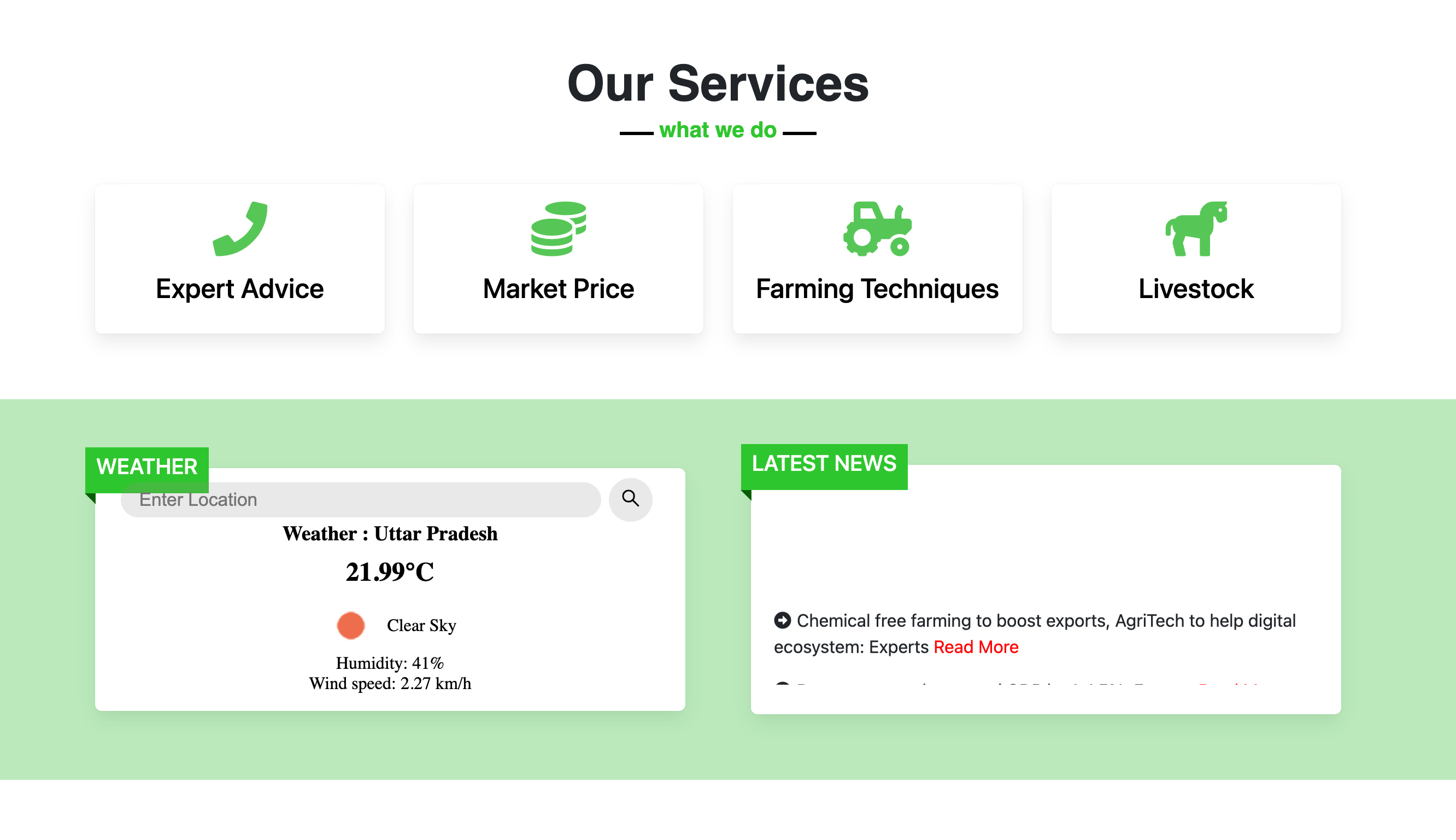 AGRITECH AND LIVESTOCK (GREEN GRWOTH) AGRITECH AND LIVESTOCK (GREEN GRWOTH)