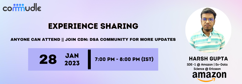 Experience Sharing Experience Sharing