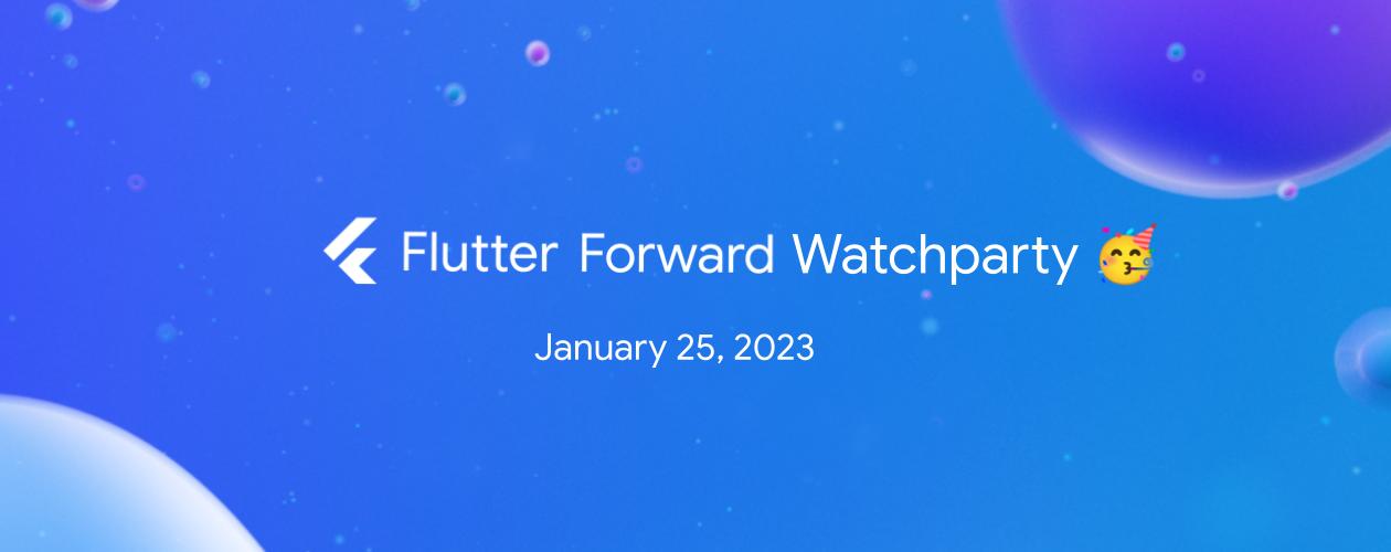Flutter Forward Watchparty