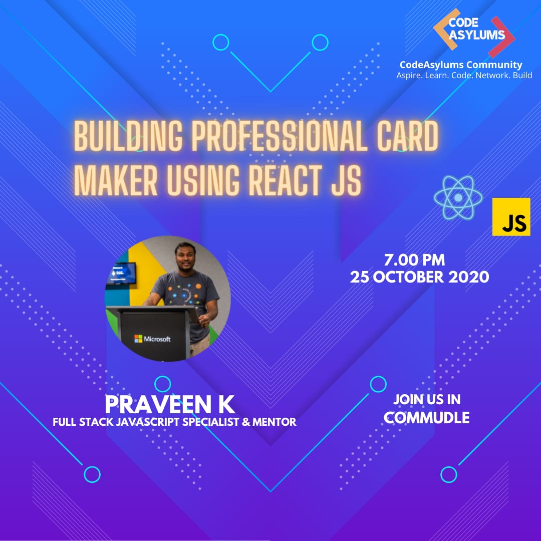 Building Professional Card Maker Using React JS