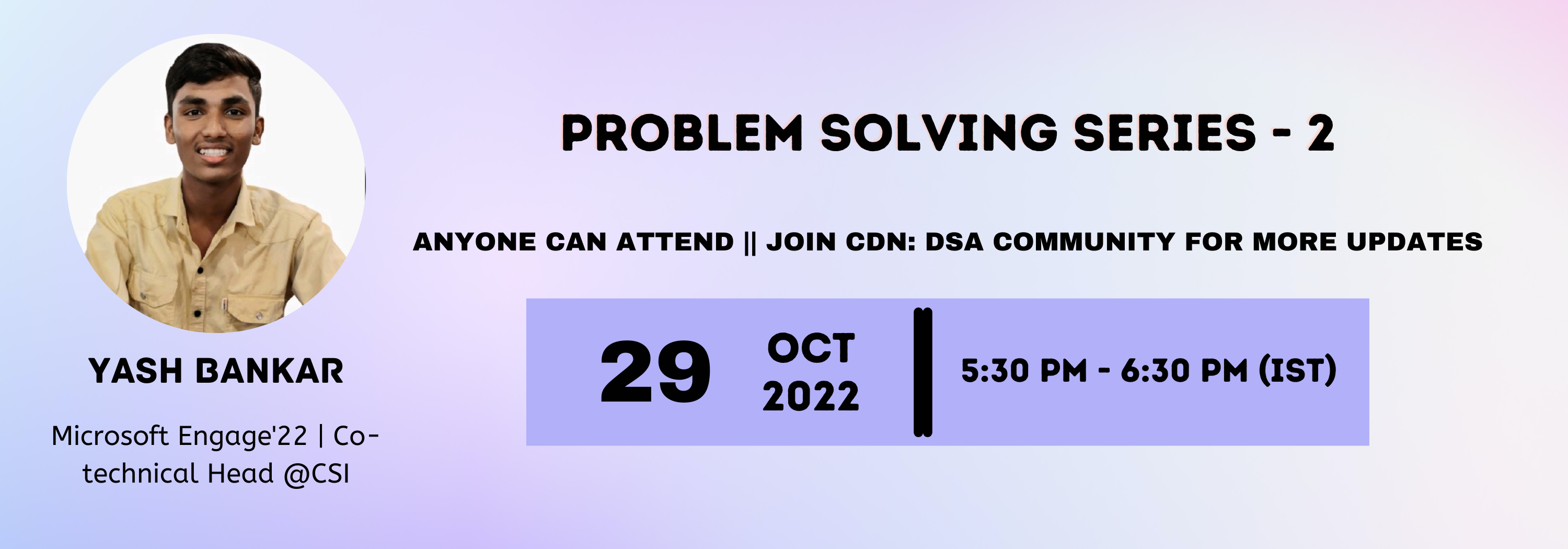 Problem Solving Series -2 Problem Solving Series -2