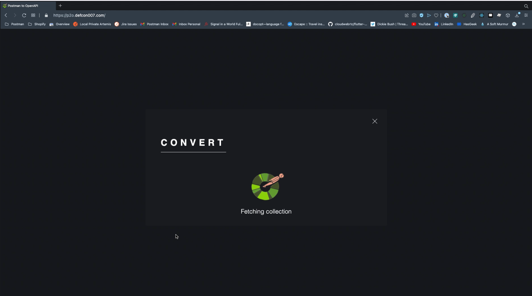 Online Postman Collection to OpenAPI converter