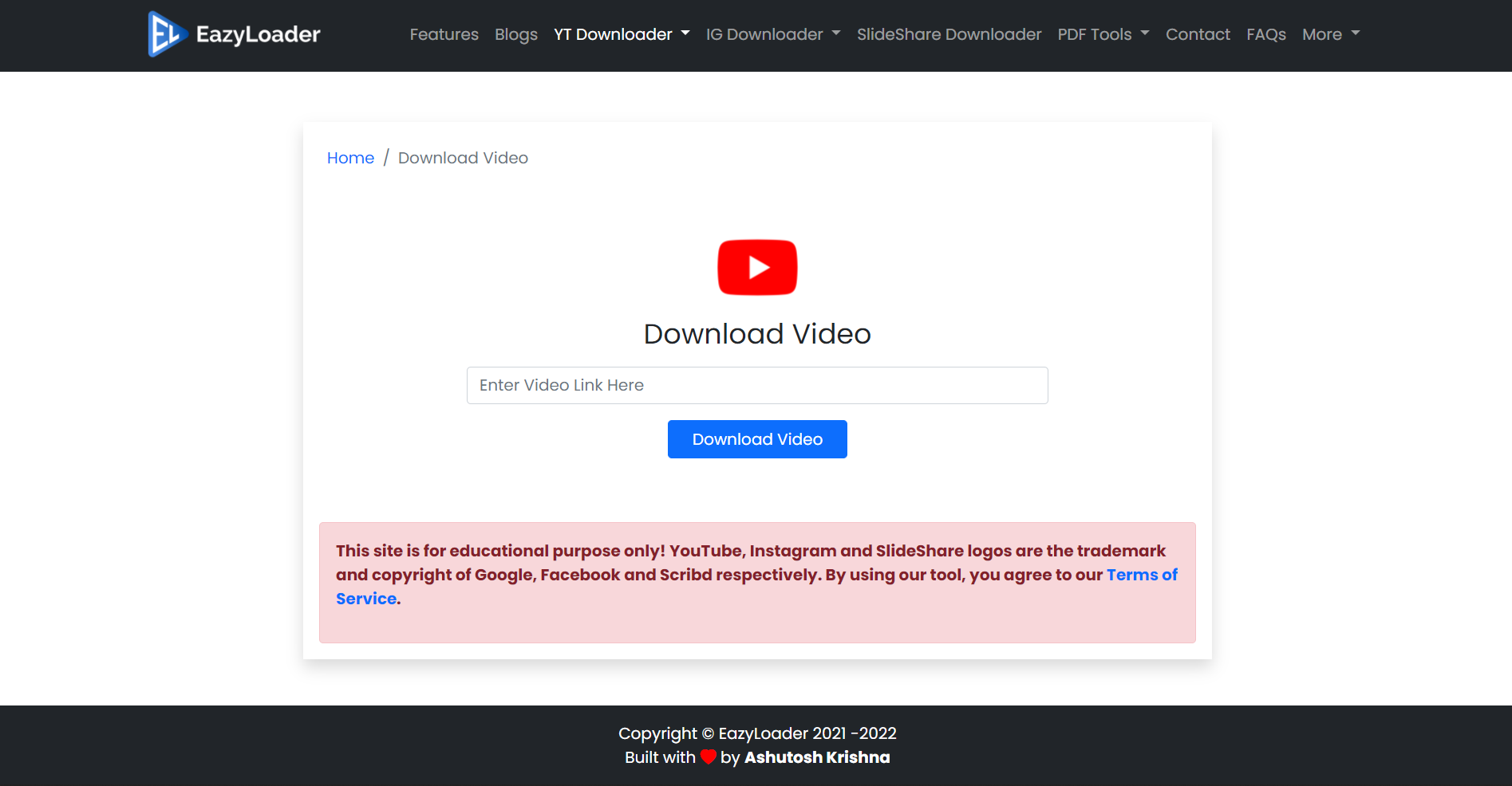 EazyLoader | Downloading Made Easy