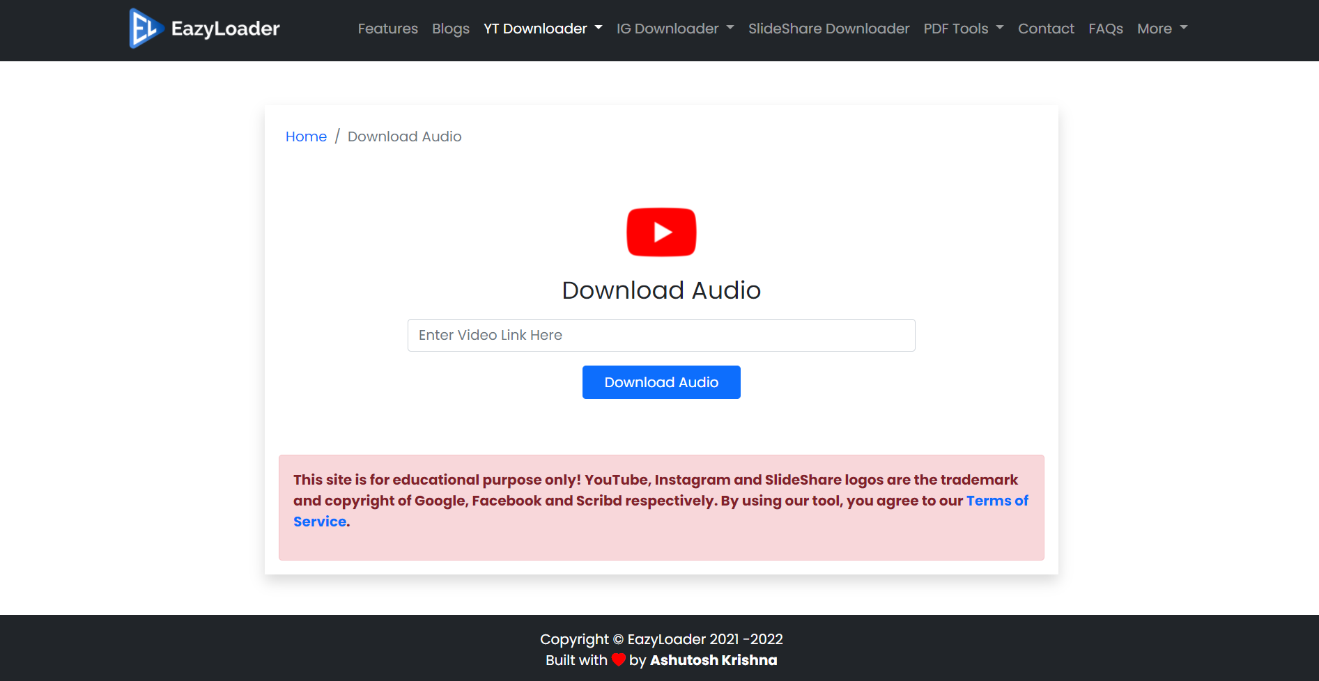 EazyLoader | Downloading Made Easy