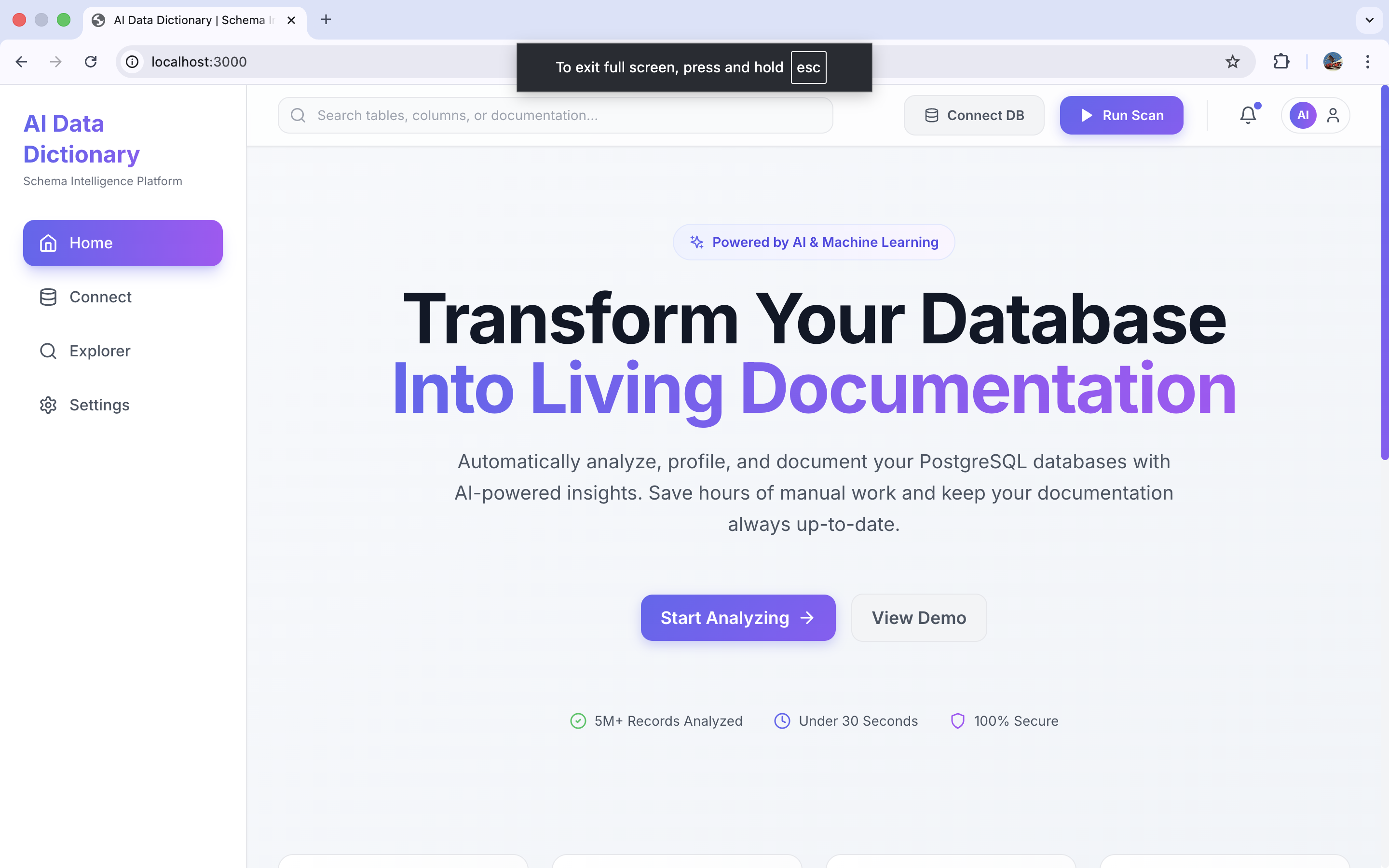 Intelligent Data Dictionary Agent