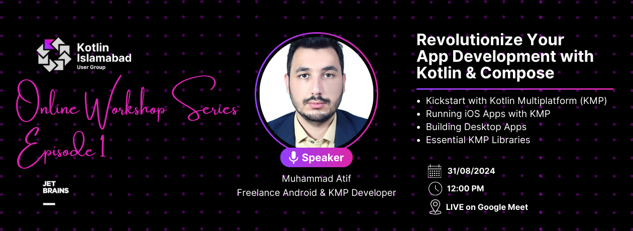 Unlocking the Potential of Kotlin Multiplatform & Compose Multiplatform | Online Workshop Series Episode 1 Unlocking the Potential of Kotlin Multiplatform & Compose Multiplatform | Online Workshop Series Episode 1
