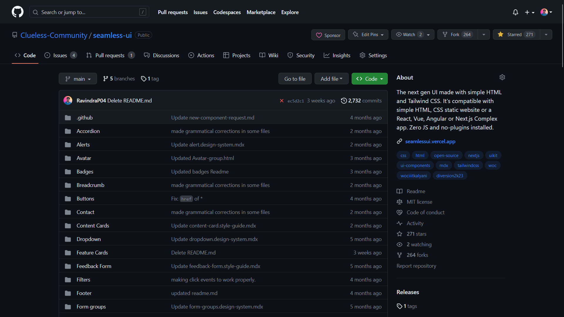 SeamLess UI