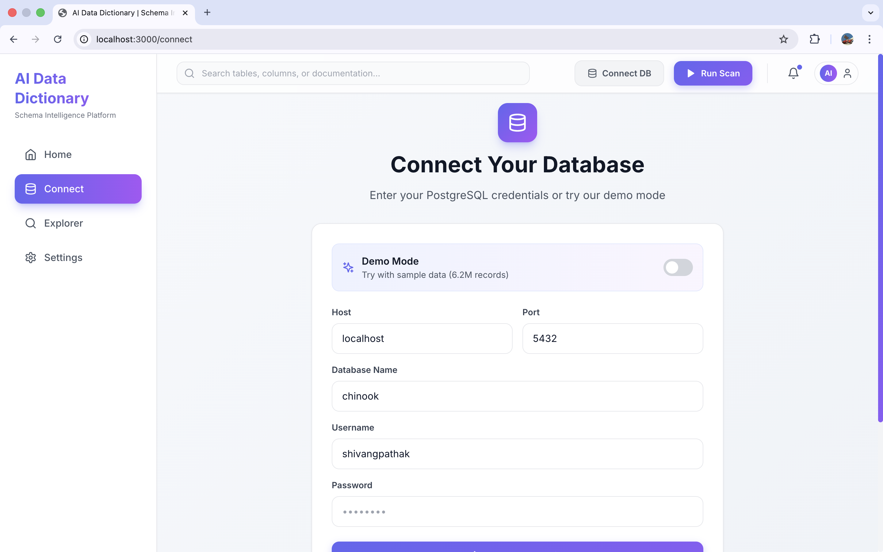Intelligent Data Dictionary Agent