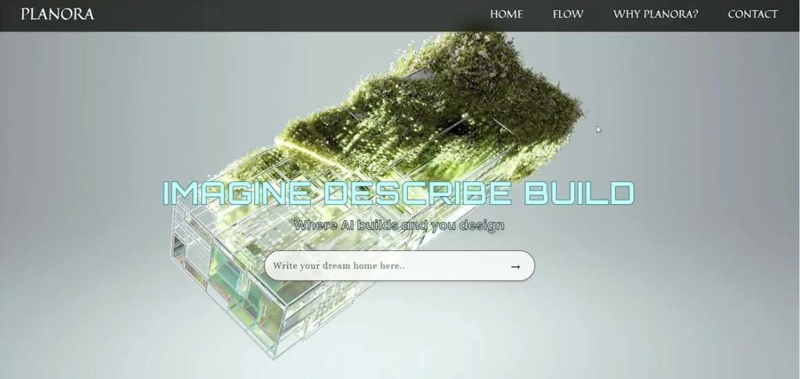 Planora – AI-Powered 3D Home Design Platform
