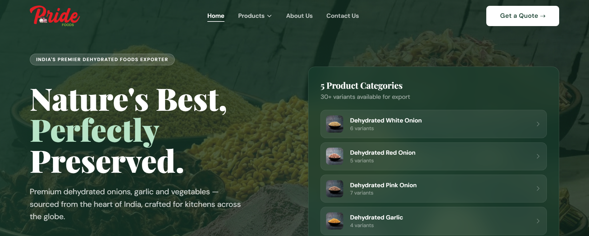Pride Foods Pride Foods