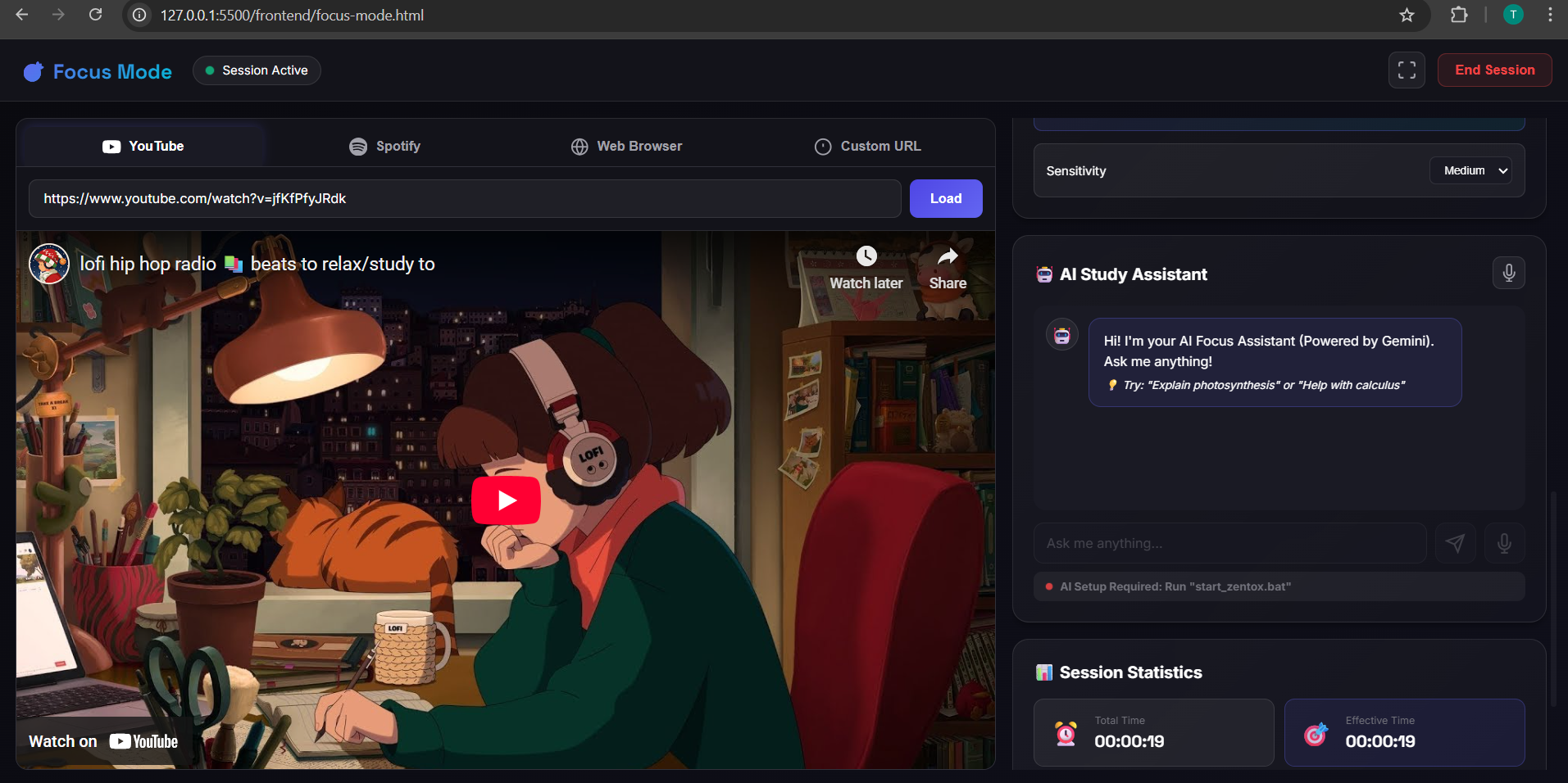 ZENTOX-EDUTECH - AI BASED PLATFORM WHICH HELPS STUDENT TO STUDY MORE EFFICTIVELY  