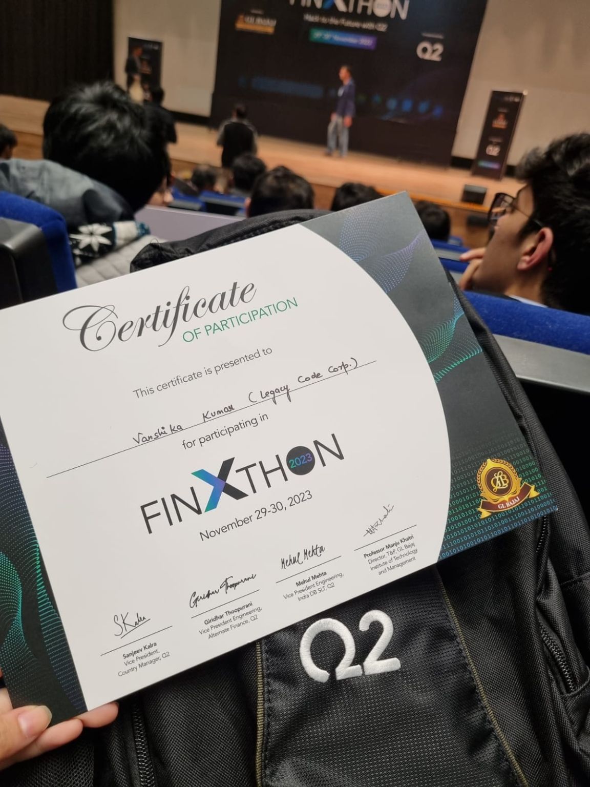 Vanshika Kumar on LinkedIn: 7th out of 180 teams!!!
Is it an achievement?
Maybe Yes!
On 29th and 30th…