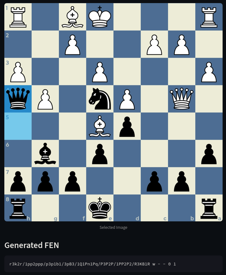 Chess FEN generator