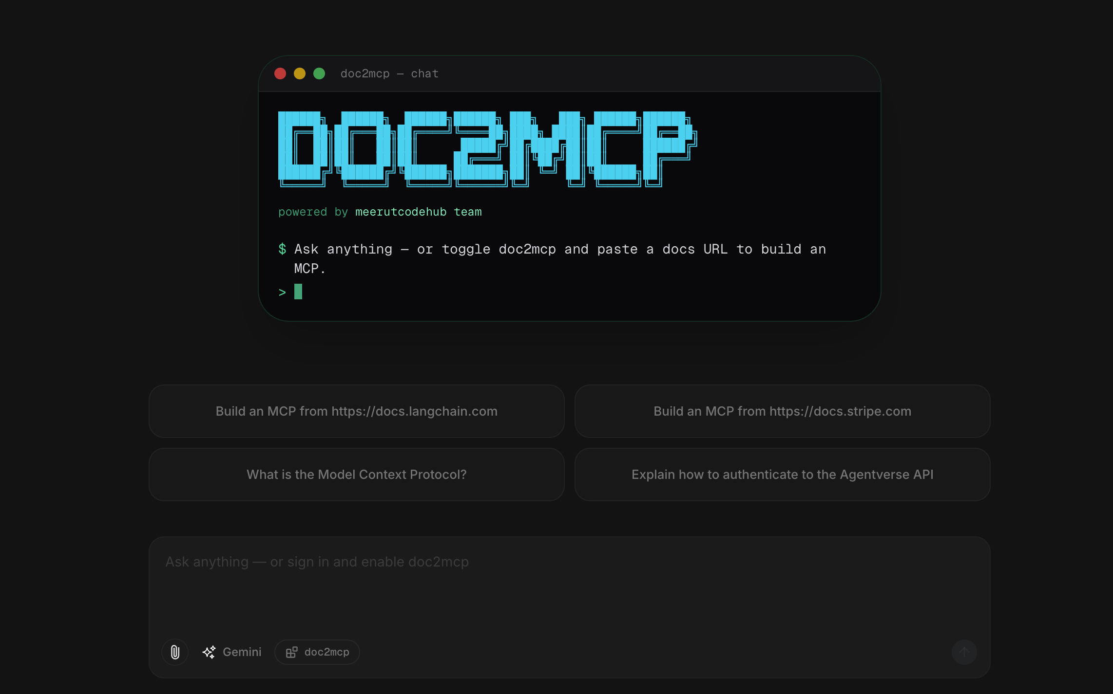 doc2mcp