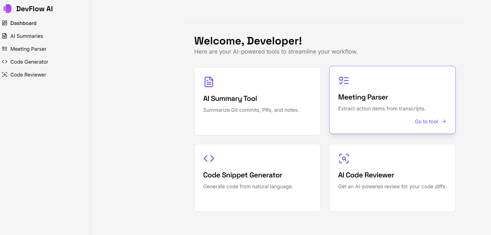 DevFlow AI DevFlow AI