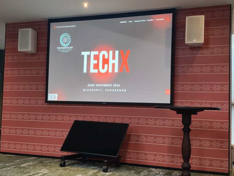 Sukriti Chatterjee on LinkedIn: 🌟 Live from TechX by Technophiles
The event was a treasure trove of…