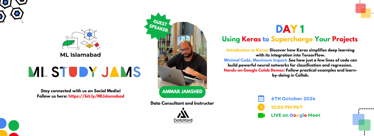 Using Keras to Supercharge your Projects | ML Study Jams Day 1