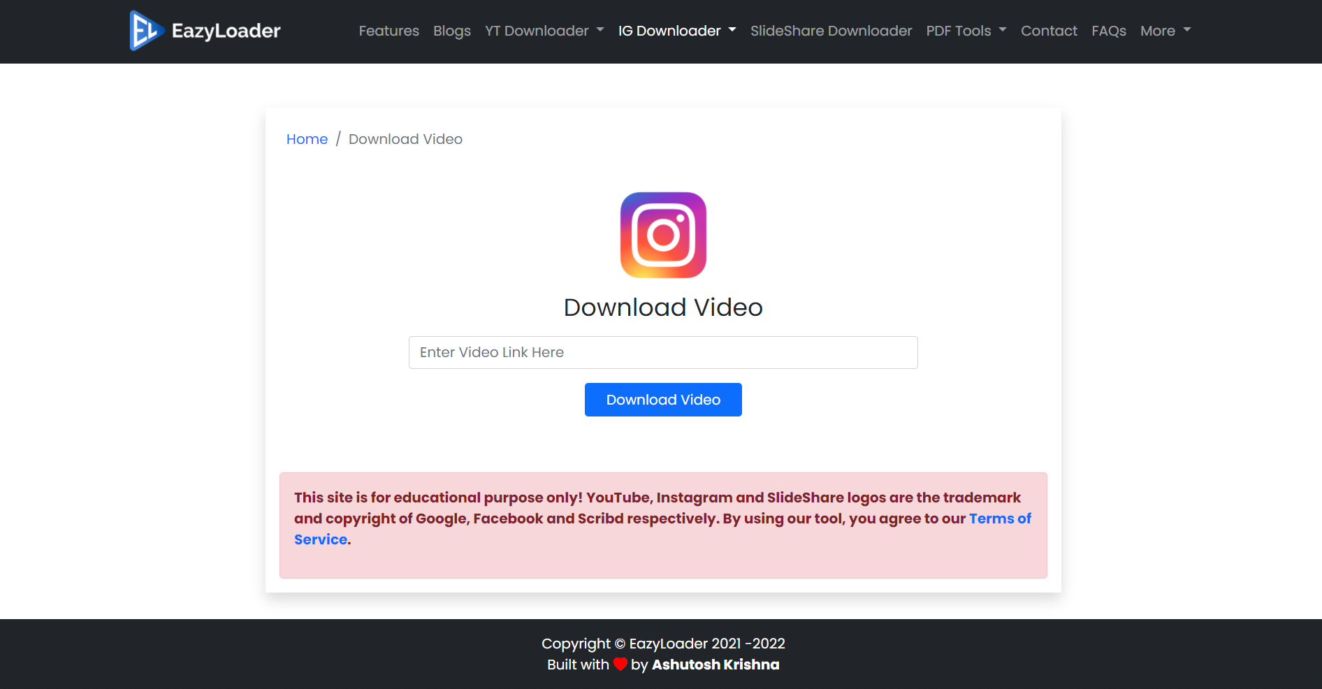 EazyLoader | Downloading Made Easy