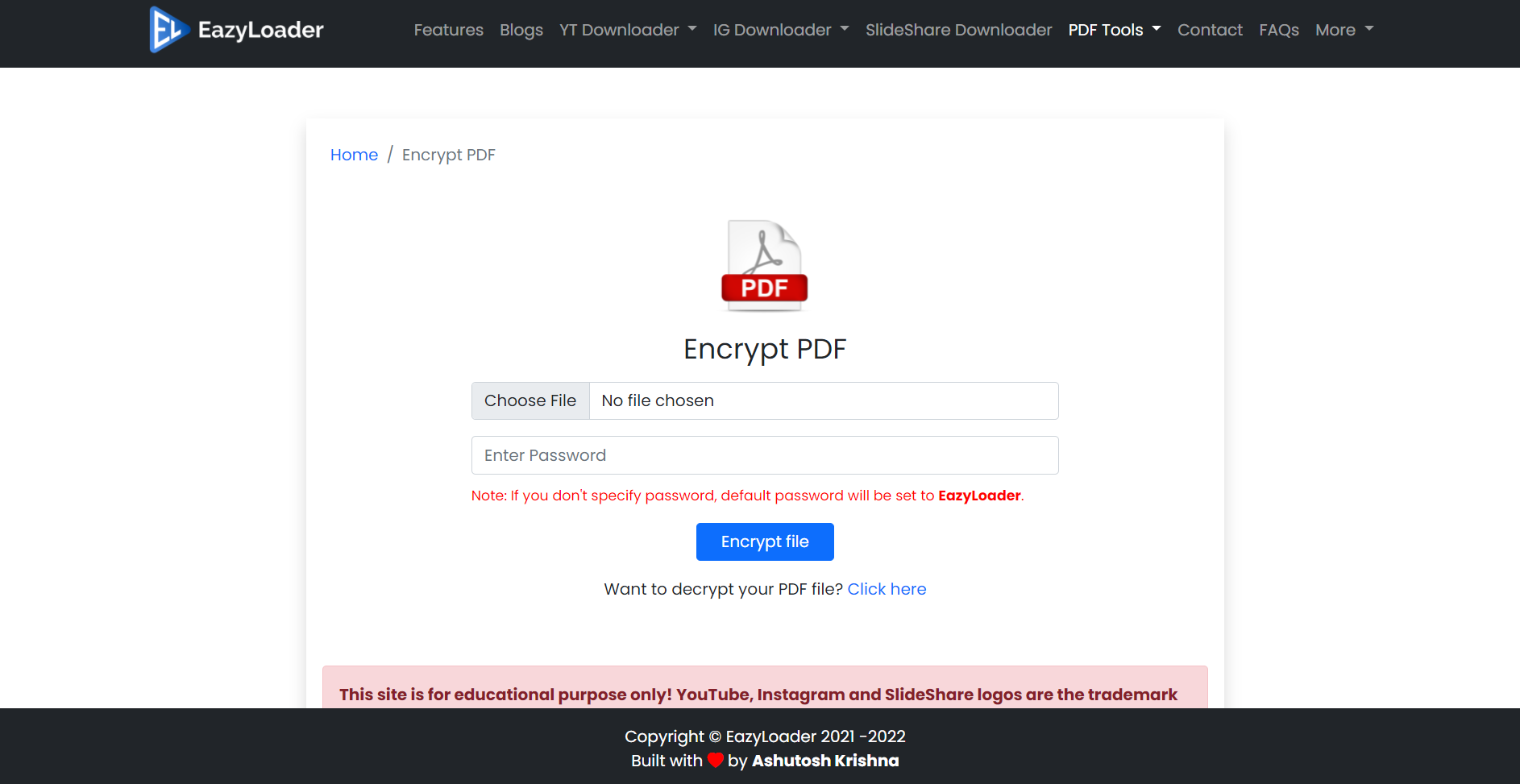 EazyLoader | Downloading Made Easy