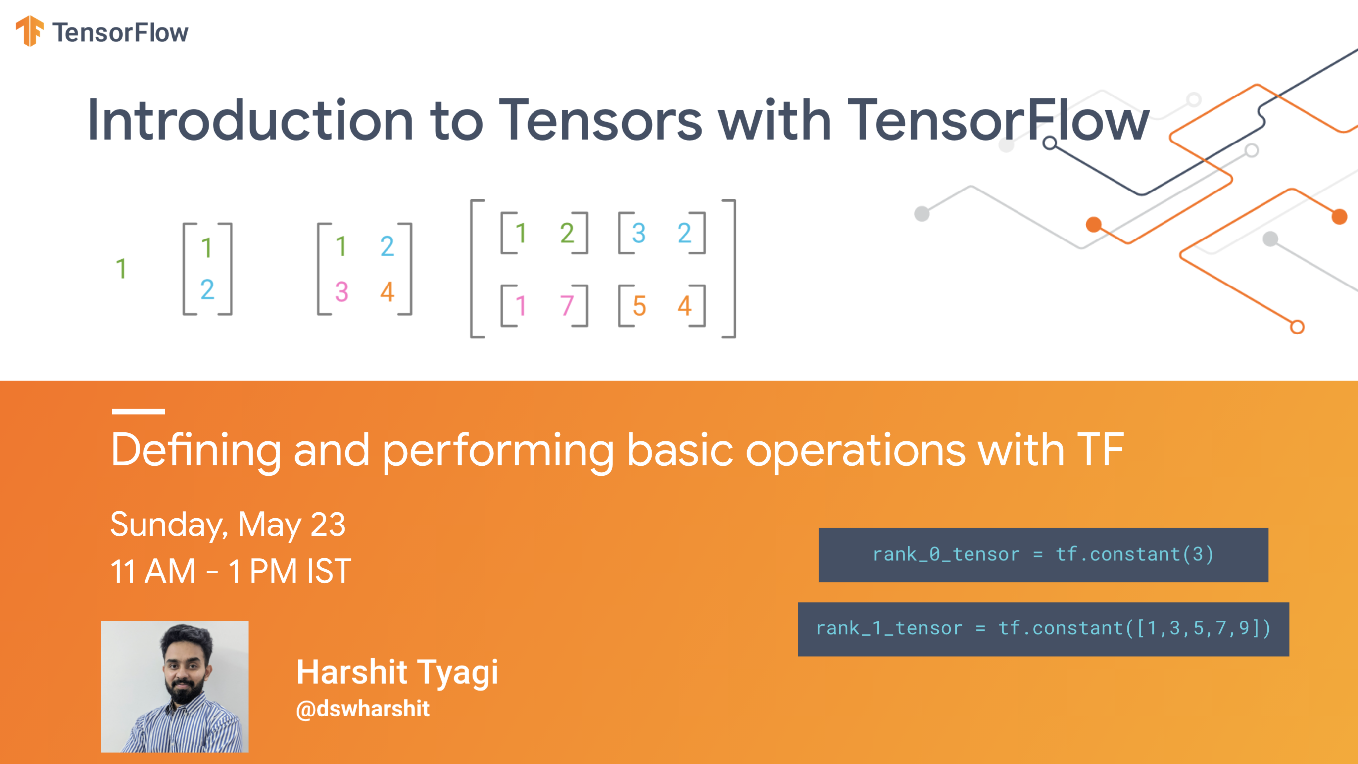 Introduction to Tensors with TensorFlow