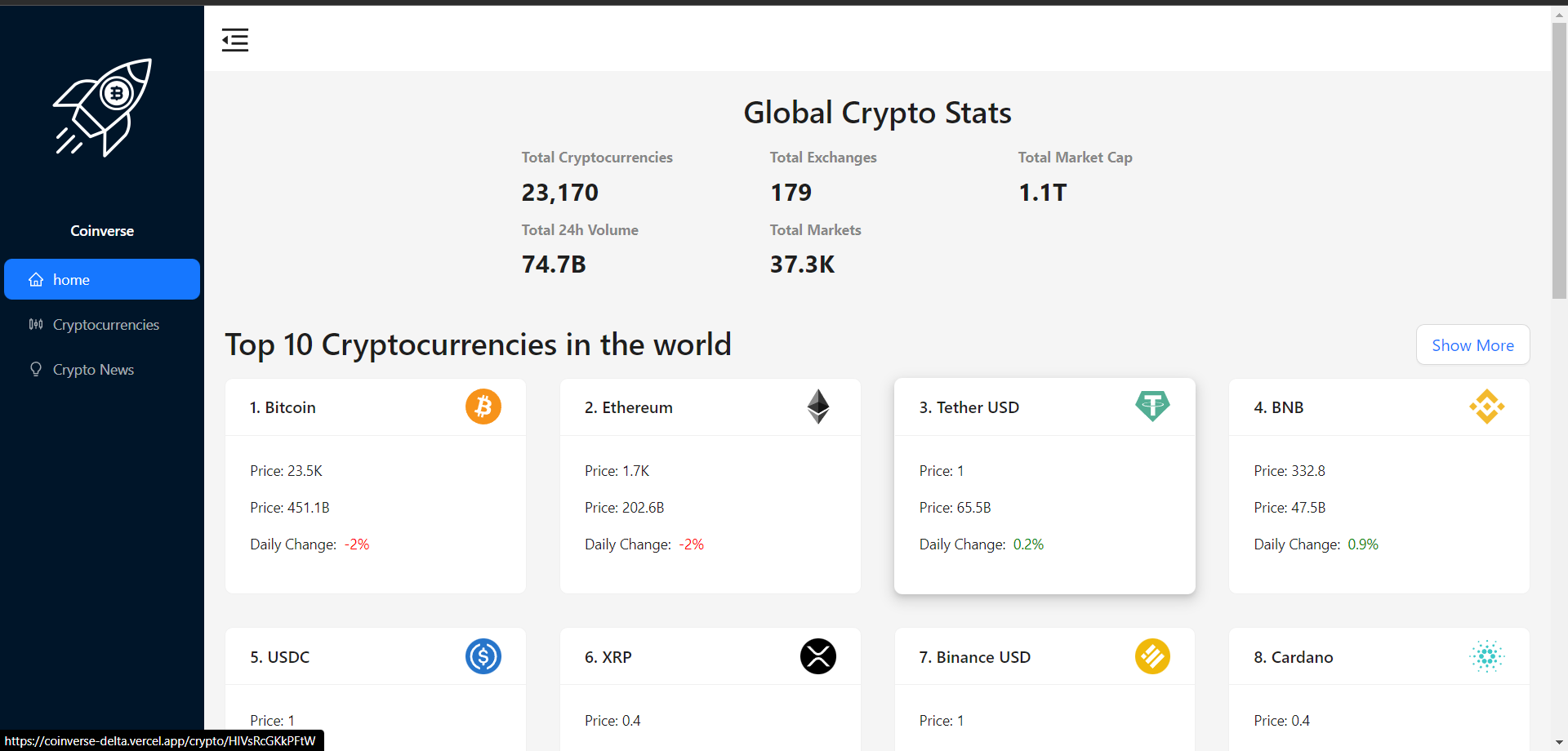 Coinverse 