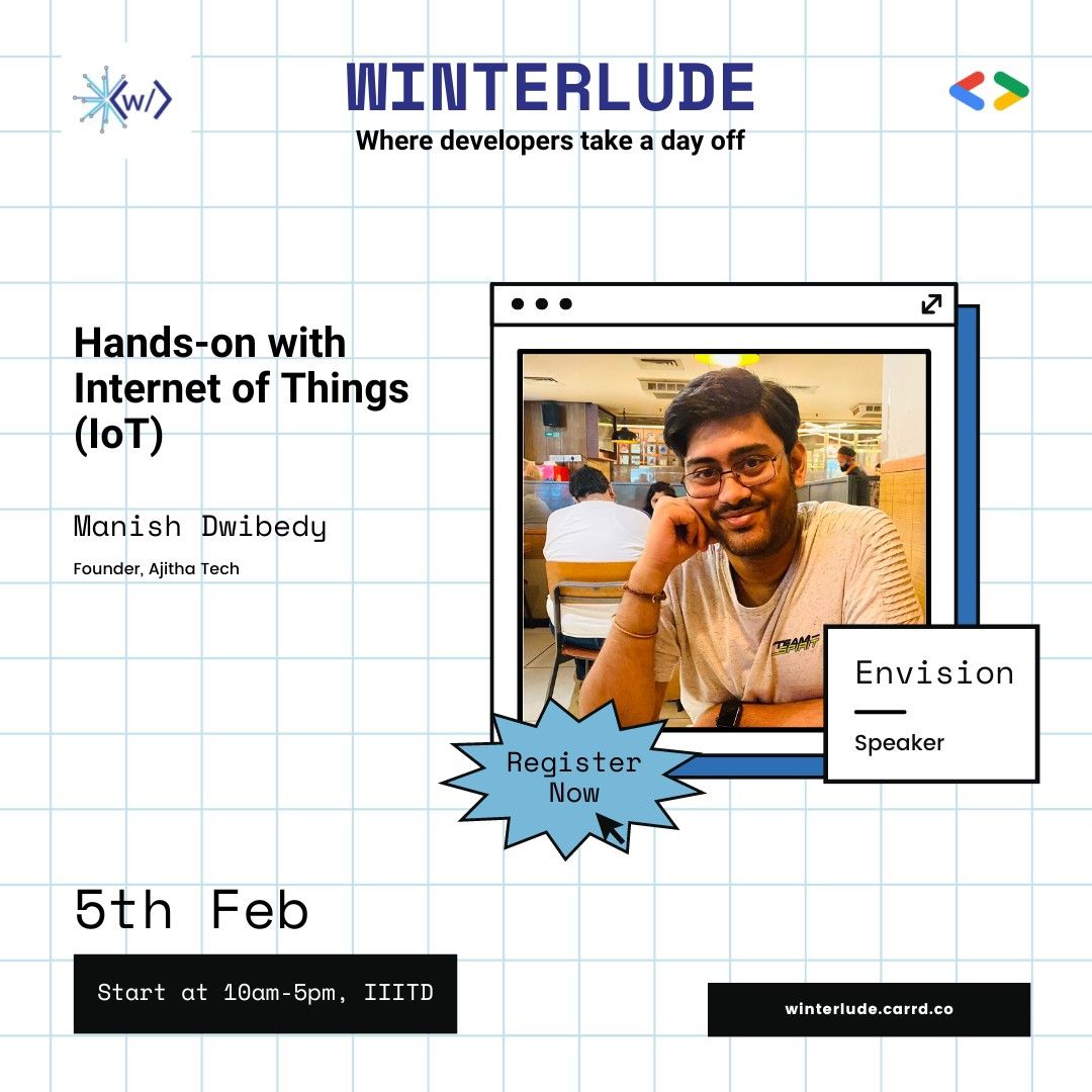 GDSC IIIT Delhi-Google Developer Students Club on LinkedIn: #winterlude #developers #googledeveloperstudentclubs #conference2023