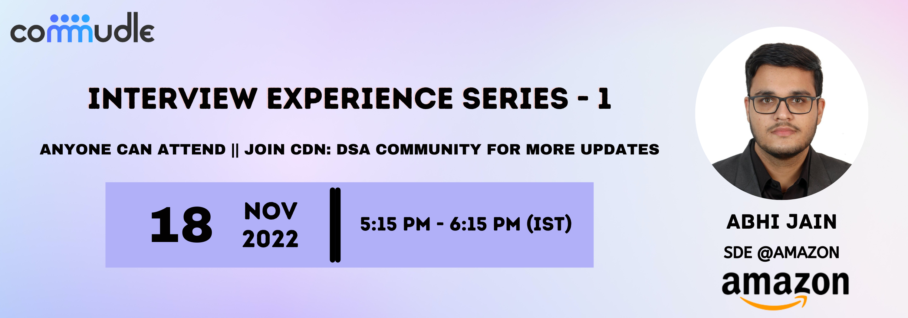 Interview Experience Series - 1