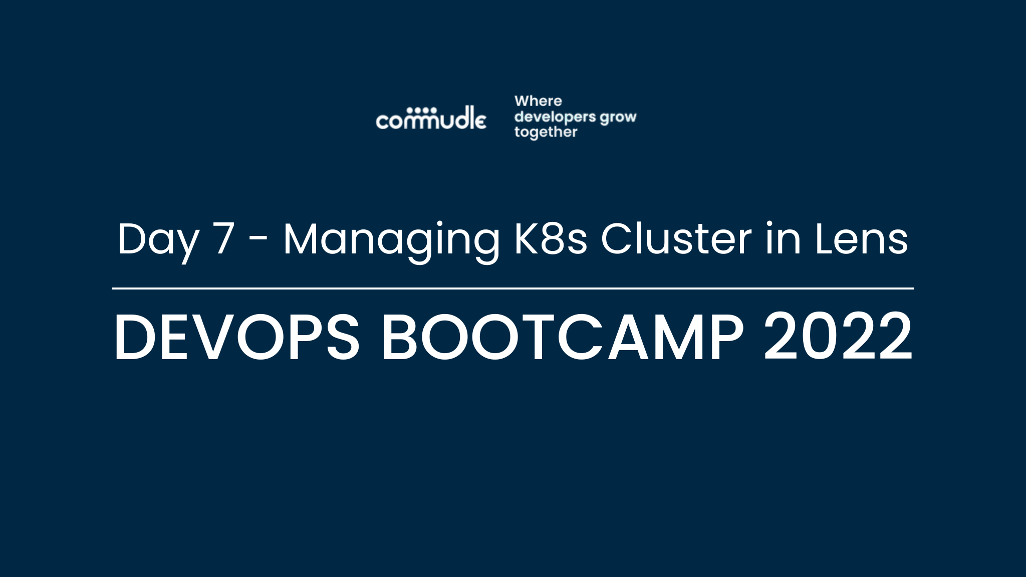 DevOps Bootcamp - Day 7