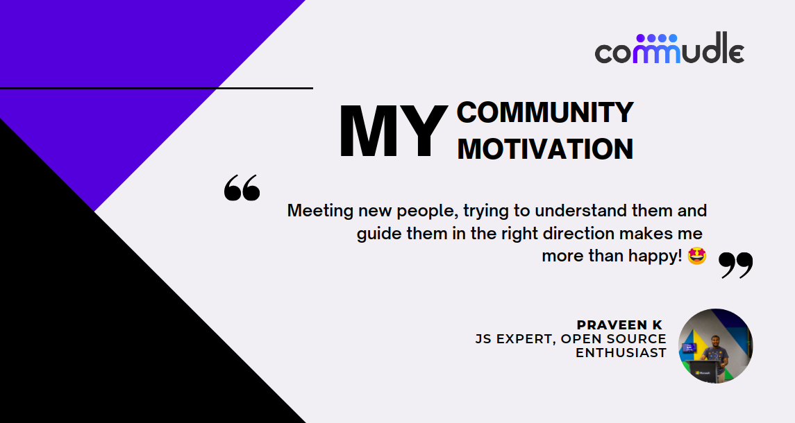 Praveen <> React JS event