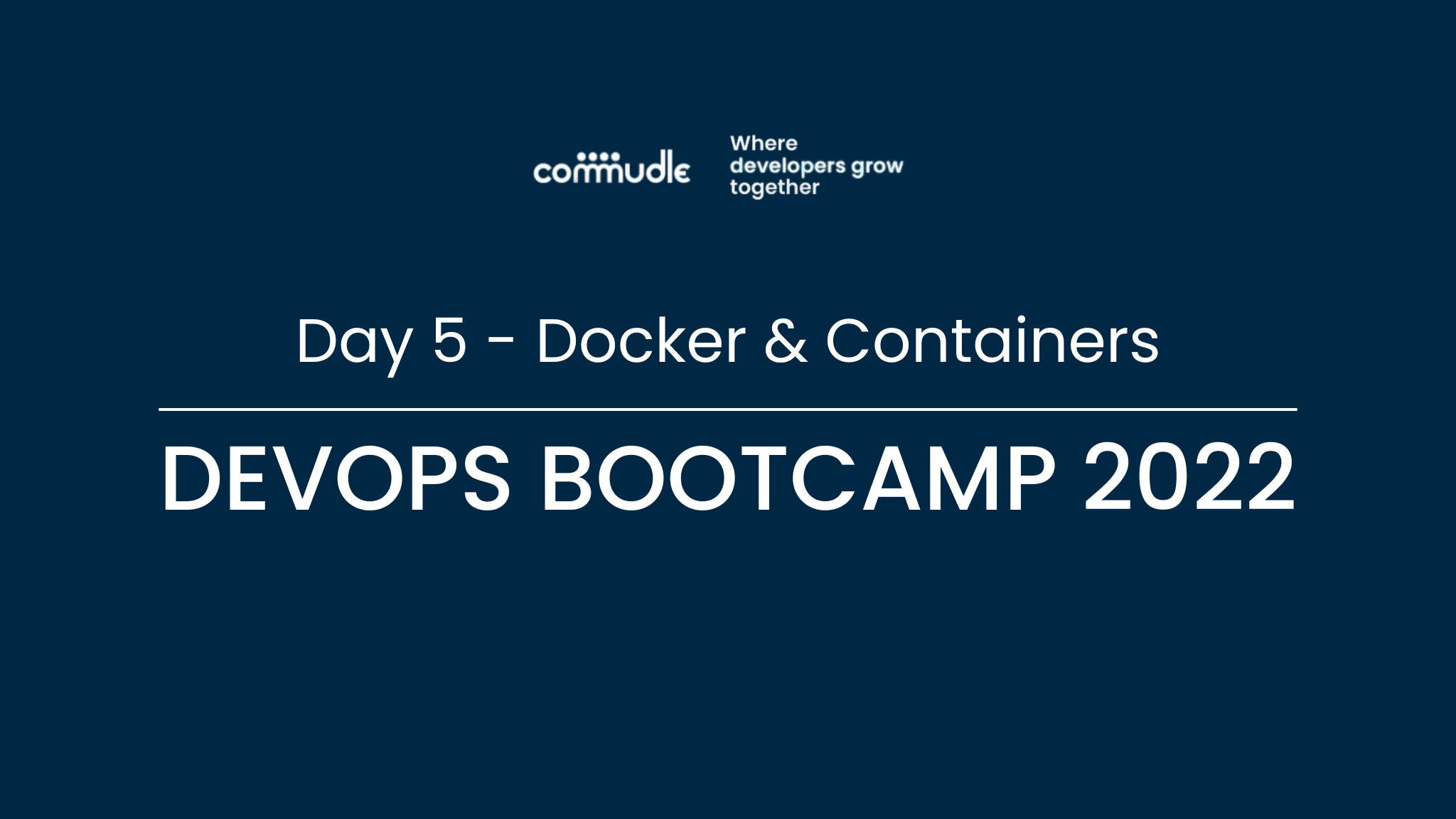 DevOps Bootcamp - Day 5