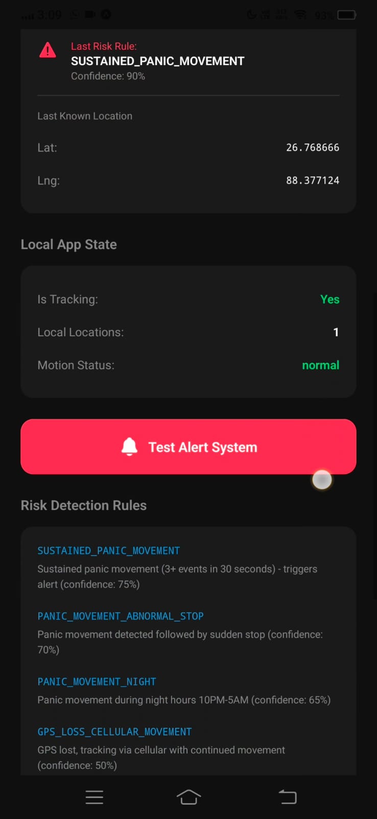 NIRBHAY — Autonomous Travel Safety & Emergency Alert System