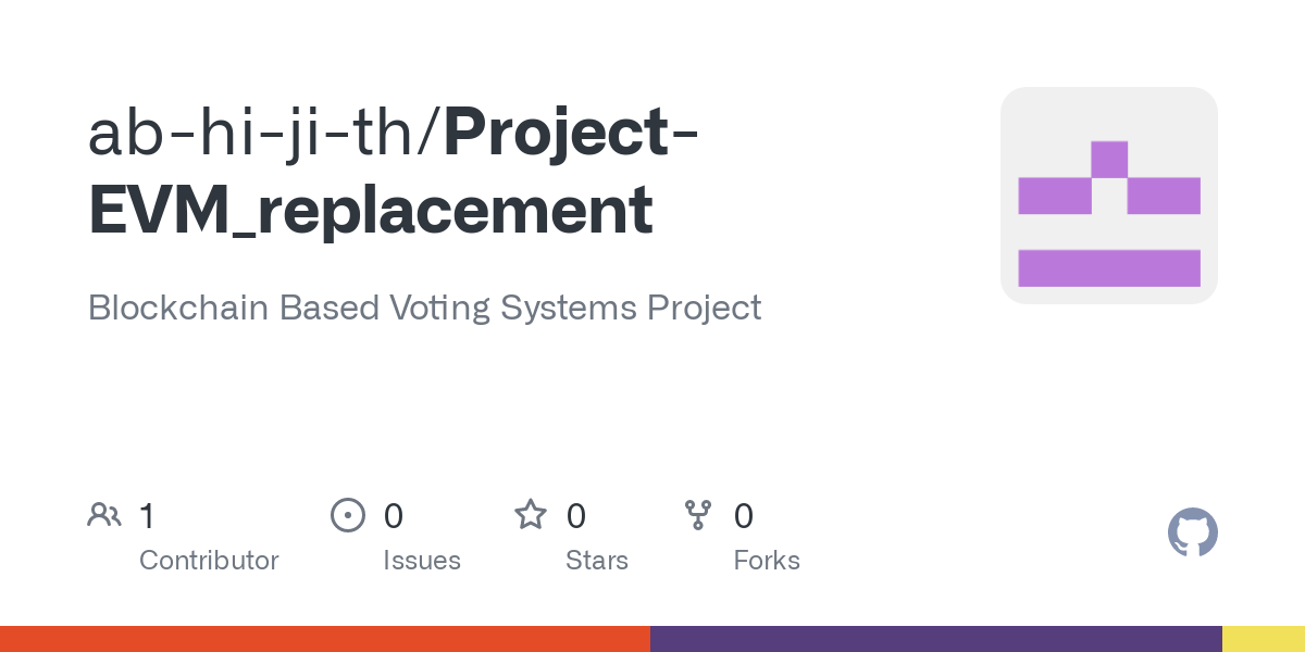 EVM voting web application
