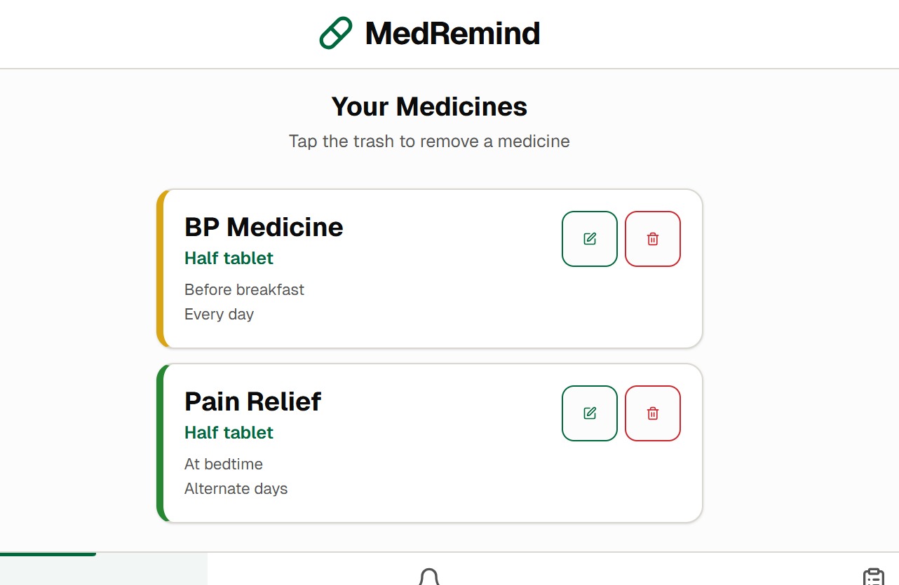 Early Medication App