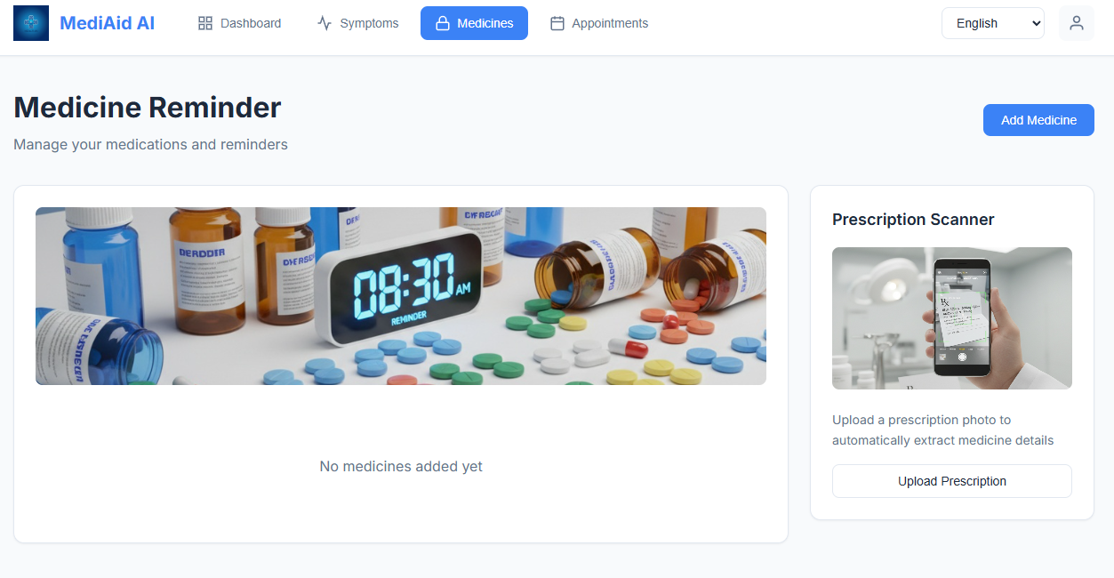 MediAid AI Healthcare Assistant