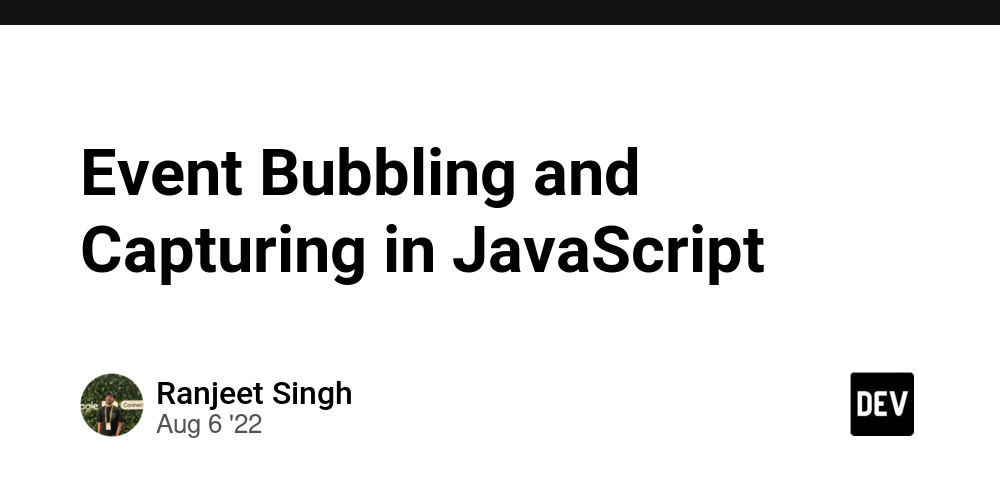 Event Bubbling and Capturing in JavaScript
